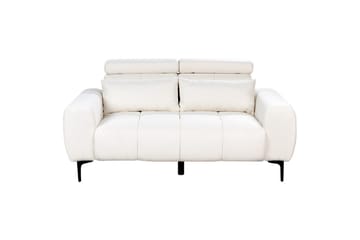 2-sitssoffa Vegamo Vit, Bouclé - Vit, Bouclé - Möbler - Soffa - 2 sits soffa