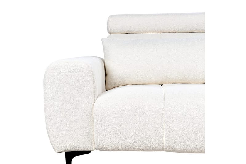 2-sitssoffa Vegamo Vit, Bouclé - Vit, Bouclé - Möbler - Soffa - 2 sits soffa