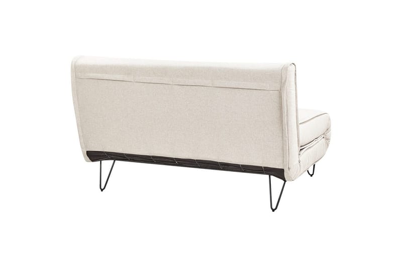 2-sitssoffa Vestfold Beige, svart - Beige, svart - Möbler - Soffa - Bäddsoffa
