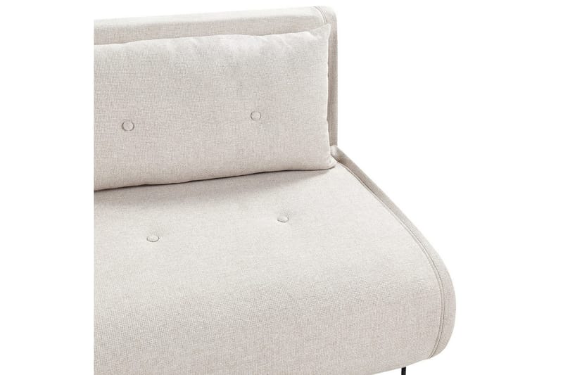 2-sitssoffa Vestfold Beige, svart - Beige, svart - Möbler - Soffa - Bäddsoffa