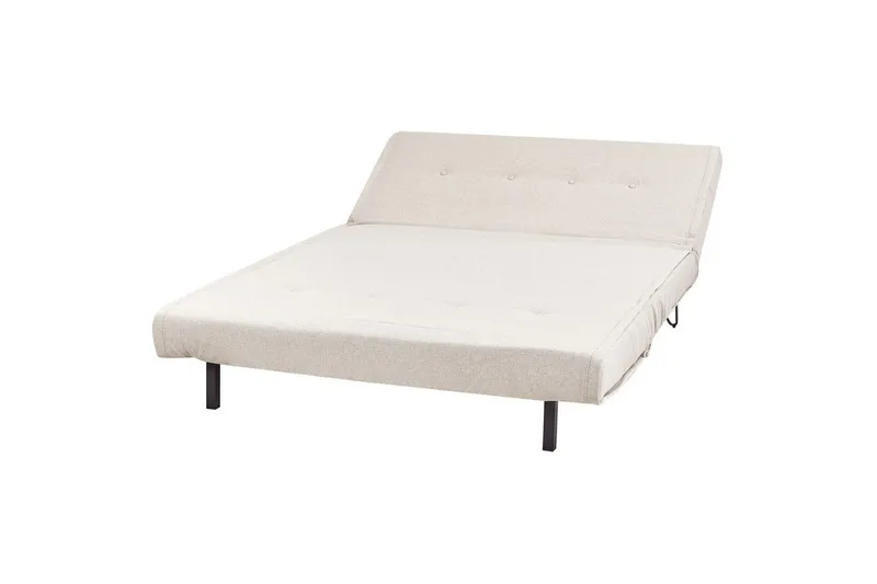 2-sitssoffa Vestfold Beige, svart - Beige - Möbler - Soffa - Bäddsoffa