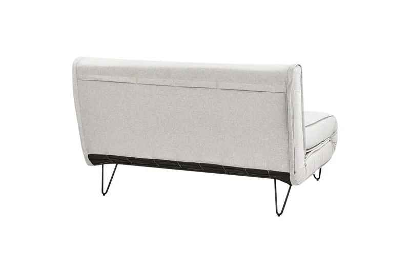 2-sitssoffa Vestfold Grå, svart - Grå, svart - Möbler - Soffa - Bäddsoffa