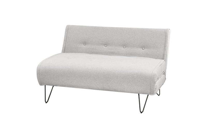 2-sitssoffa Vestfold Grå, svart - Grå, svart - Möbler - Soffa - Bäddsoffa