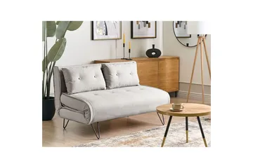 2-sitssoffa Vestfold Grå, svart - Grå, svart - Möbler - Soffa - Bäddsoffa