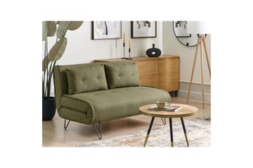 2-sitssoffa Vestfold Grön, Svart - Grön, Svart - Möbler - Soffa - Bäddsoffa