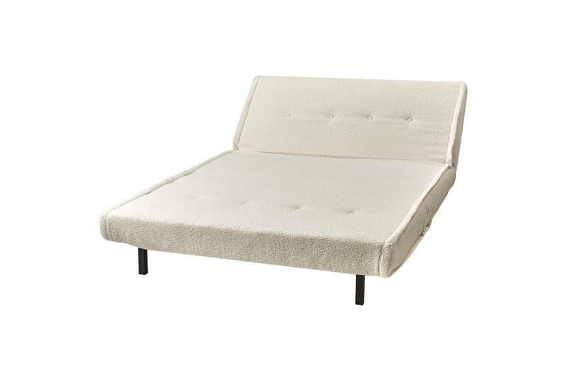 2-sitssoffa Vestfold Off-white, svart - Off-white, svart - Möbler - Soffa - Bäddsoffa