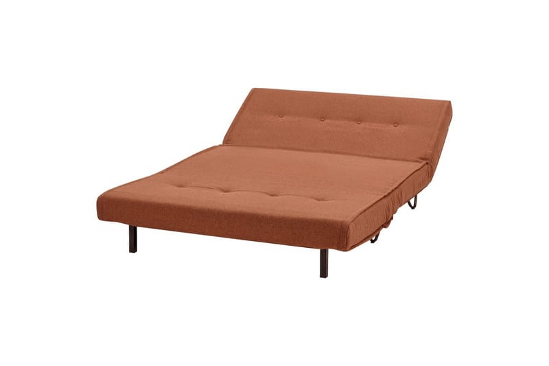 2-sitssoffa Vestfold Orange, Svart - Orange, Svart - Möbler - Soffa - Bäddsoffa