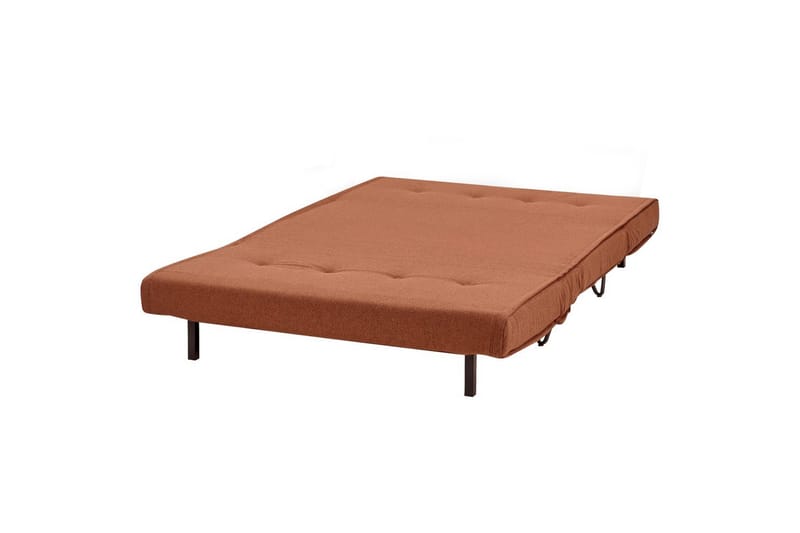 2-sitssoffa Vestfold Orange, Svart - Orange, Svart - Möbler - Soffa - Bäddsoffa