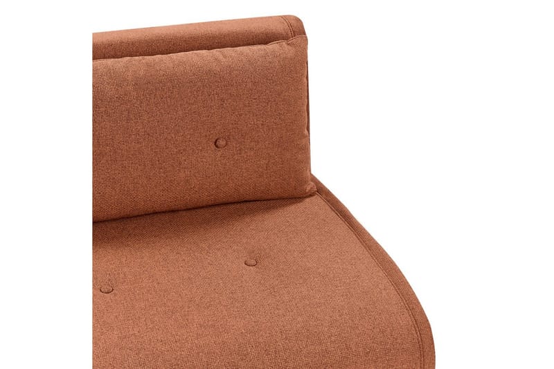 2-sitssoffa Vestfold Orange, Svart - Orange, Svart - Möbler - Soffa - Bäddsoffa