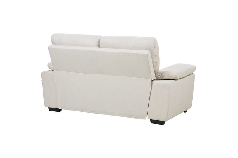 2-sitssoffa Vogar Beige, svart - Beige, svart - Möbler - Soffa - 2 sits soffa