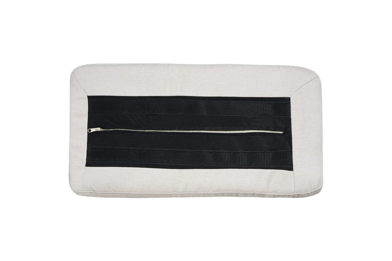 2-sitssoffa Vogar Beige, svart - Beige, svart - Möbler - Soffa - 2 sits soffa