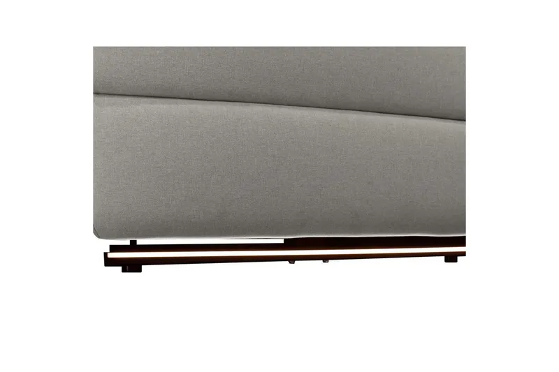 2-sitssoffa Pareli Grå, Sunday tyg, Manuell vilstol - Grå, Sunday tyg, Manuell vilstol - Möbler - Soffa - Biosoffa & reclinersoffa - 2 sits biosoffa & reclinersoffa