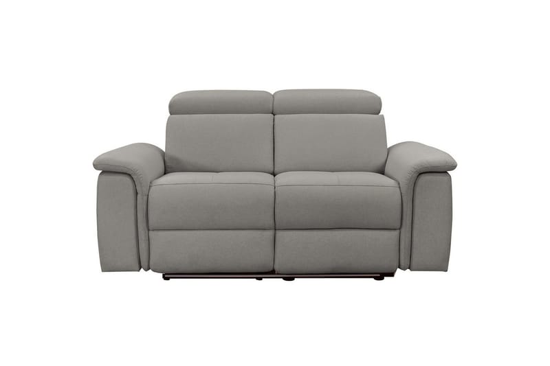 2-sitssoffa Pareli Grå, Sunday tyg, Manuell vilstol - Grå, Sunday tyg, Manuell vilstol - Möbler - Soffa - Biosoffa & reclinersoffa - 2 sits biosoffa & reclinersoffa