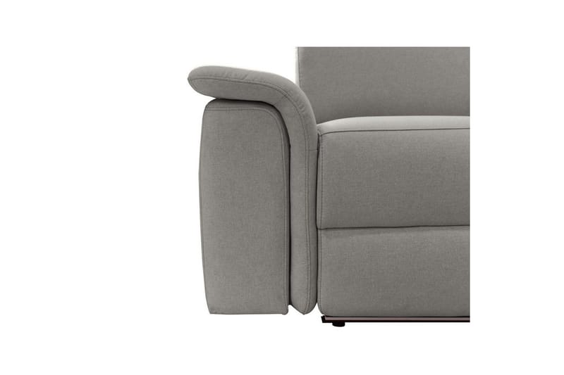 2-sitssoffa Pareli Grå, Sunday tyg, Manuell vilstol - Grå, Sunday tyg, Manuell vilstol - Möbler - Soffa - Biosoffa & reclinersoffa - 2 sits biosoffa & reclinersoffa