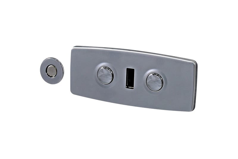 2-sitssoffa Pareli Grå, Läder/PU, Elektrisk vilstol - Grå, Läder/PU, Elektrisk vilstol - Möbler - Soffa - Skinnsoffor