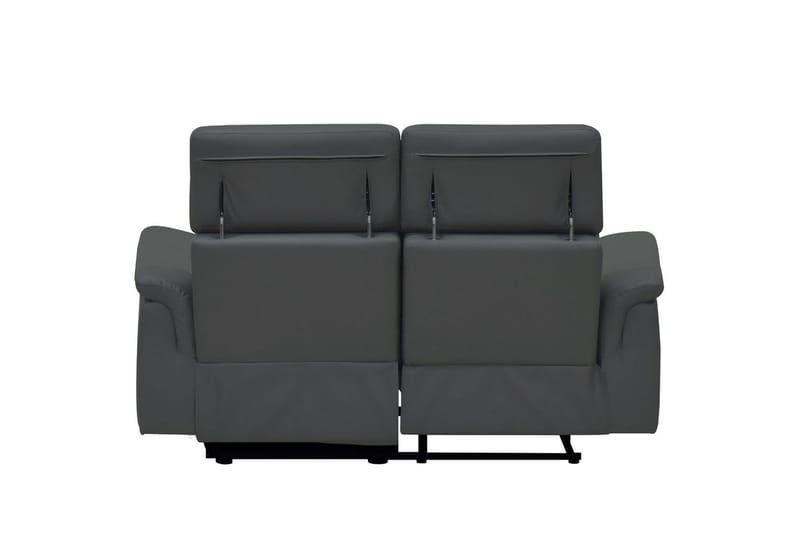 2-sitssoffa Pareli Grå, Läder/PU, Elektrisk vilstol - Grå, Läder/PU, Elektrisk vilstol - Möbler - Soffa - Biosoffa & reclinersoffa - 2 sits biosoffa & reclinersoffa
