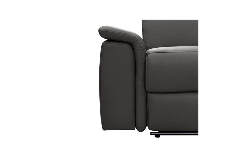 2-sitssoffa Pareli Brun, PU, Manuell vilstol - Brun, PU, Manuell vilstol - Möbler - Soffa - Skinnsoffor