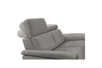 2-sitssoffa Pareli Grå, Sunday tyg, Manuell vilstol - Grå, Sunday tyg, Manuell vilstol - Möbler - Soffa - Biosoffa & reclinersoffa - 2 sits biosoffa & reclinersoffa