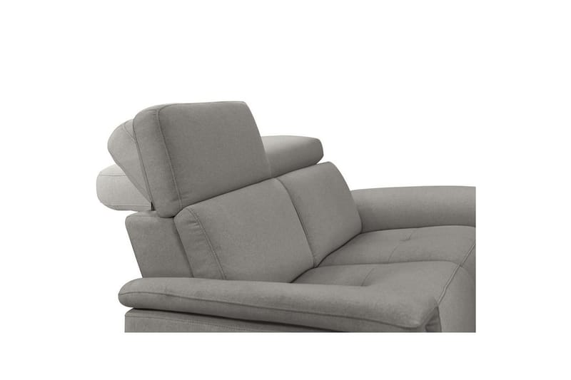 2-sitssoffa Pareli Grå, Sunday tyg, Manuell vilstol - Grå, Sunday tyg, Manuell vilstol - Möbler - Soffa - Biosoffa & reclinersoffa - 2 sits biosoffa & reclinersoffa