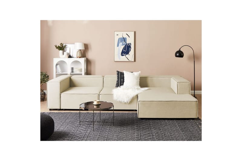 3-sits Hörnsoffa Aprica Vänstervänd - Vänstervänd - Möbler - Soffa - Divansoffor & schäslongsoffa