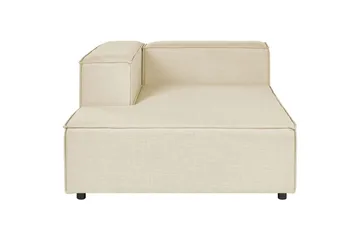 3-sits Hörnsoffa med fotpall Aprica Högervänd - Högervänd - Möbler - Soffa - Divansoffor & schäslongsoffa