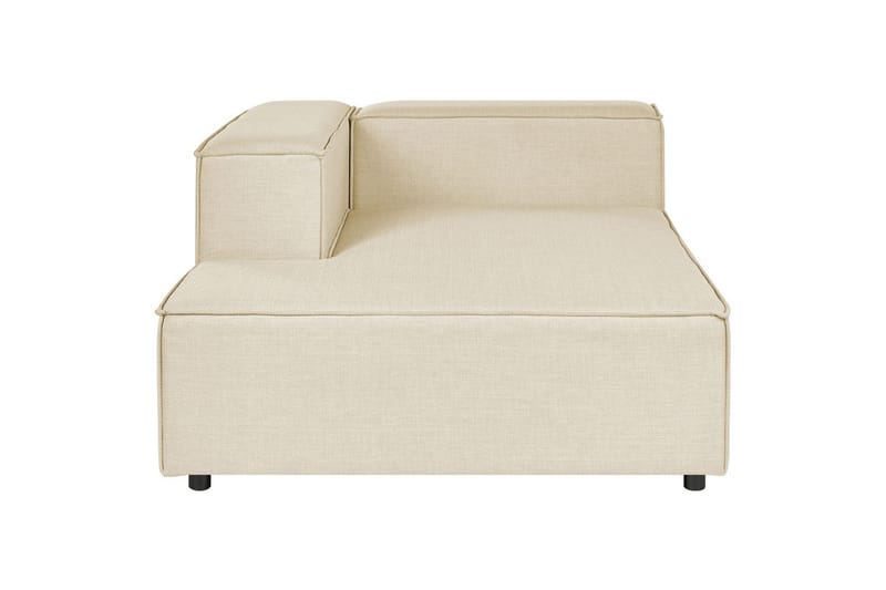 3-sits Hörnsoffa med fotpall Aprica Högervänd - Högervänd - Möbler - Soffa - Divansoffor & schäslongsoffa