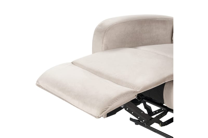 3-sits Reclinersoffa manuell Verdal Beige - Beige - Möbler - Soffa - Biosoffa & reclinersoffa
