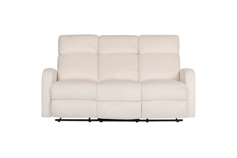 3-sits Reclinersoffa manuell Verdal Vit - Vit - Möbler - Soffa - Biosoffa & reclinersoffa