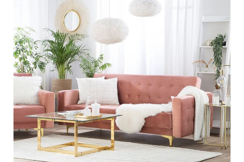 Aberdeen 2-4 sits Soffa - Rosa - Möbler - Soffa - 3 sits soffa