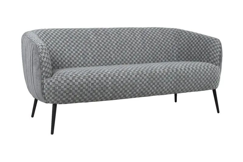 Accent 3-sits Djup Soffa 179 cm i Tyg - Grå - Möbler - Soffa - 3 sits soffa