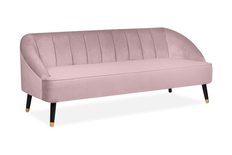 Alsvag Soffa 2-4 Sits, Rosa