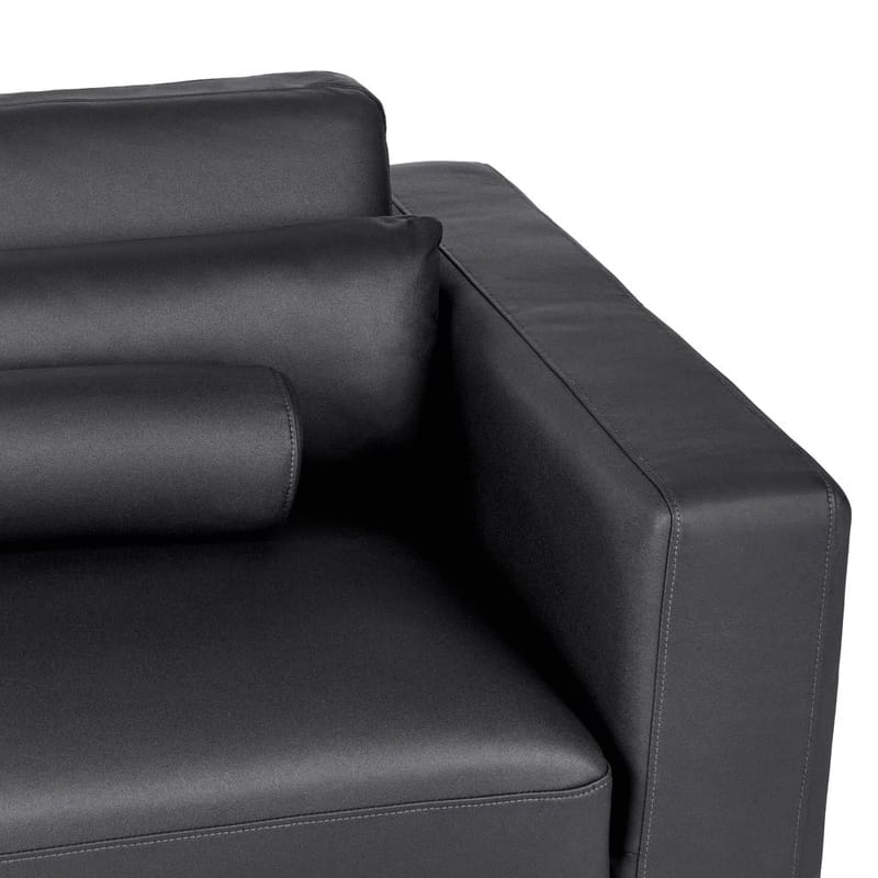 3-sits soffa Ange - Svart/Konstläder - Möbler - Soffa - 3 sits soffa