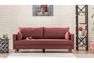 Antigua Soffa 3-sits - Röd - Möbler - Soffa - Bäddsoffa - Bäddsoffa 3 sits