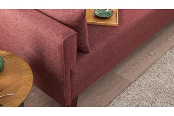 Antigua Soffa 3-sits - Röd - Möbler - Soffa - Bäddsoffa - Bäddsoffa 3 sits