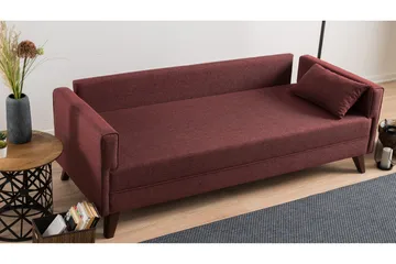 Antigua Soffa 3-sits - Röd - Möbler - Soffa - Bäddsoffa - Bäddsoffa 3 sits
