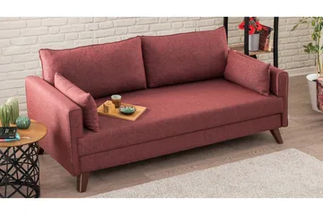 Antigua Soffa 3-sits - Röd - Möbler - Soffa - Bäddsoffa - Bäddsoffa 3 sits