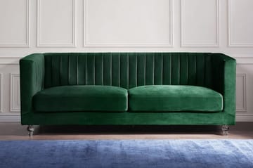 Arvika Soffa 2-4 Sits - Grön - Möbler - Soffa - 3 sits soffa