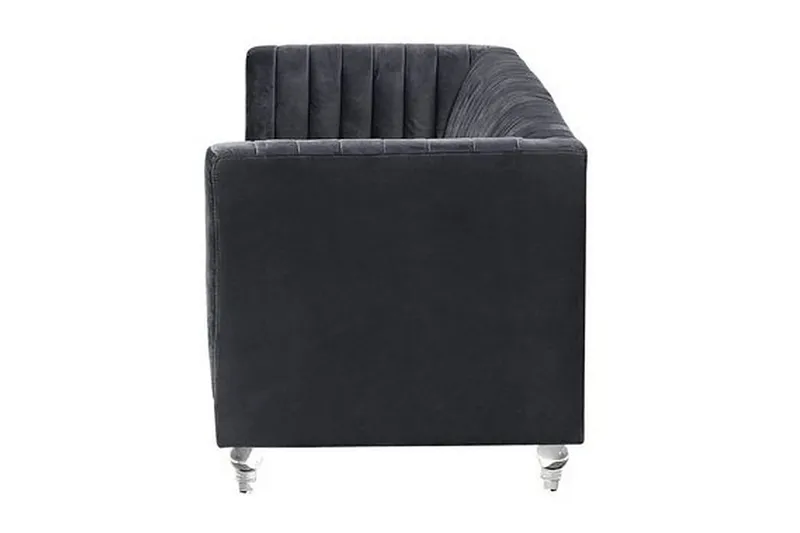 Arvika Soffa 2-4 Sits - Svart - Möbler - Soffa - 3 sits soffa