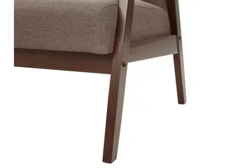 Asnes 3-sits Soffa - Brun - Möbler - Soffa - 3 sits soffa