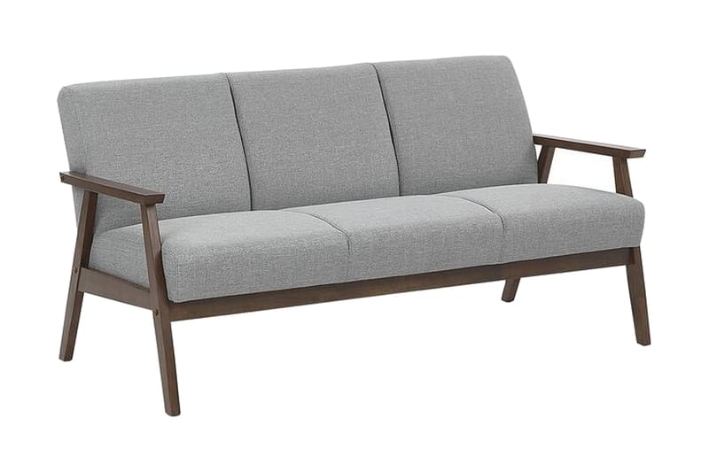 Asnes 3-sits Soffa - Grå - Möbler - Soffa - 3 sits soffa
