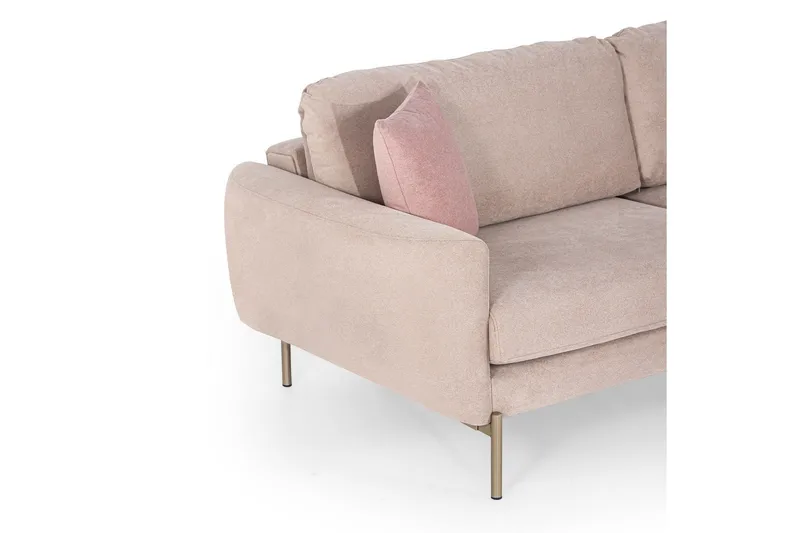 Awaru Soffa 3-sits - Rosa - Möbler - Soffa - 3 sits soffa