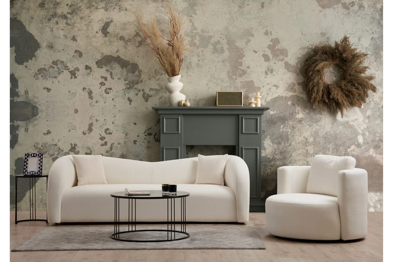 Azoula Soffa 3-sits - Beige - Möbler - Soffa - 3 sits soffa