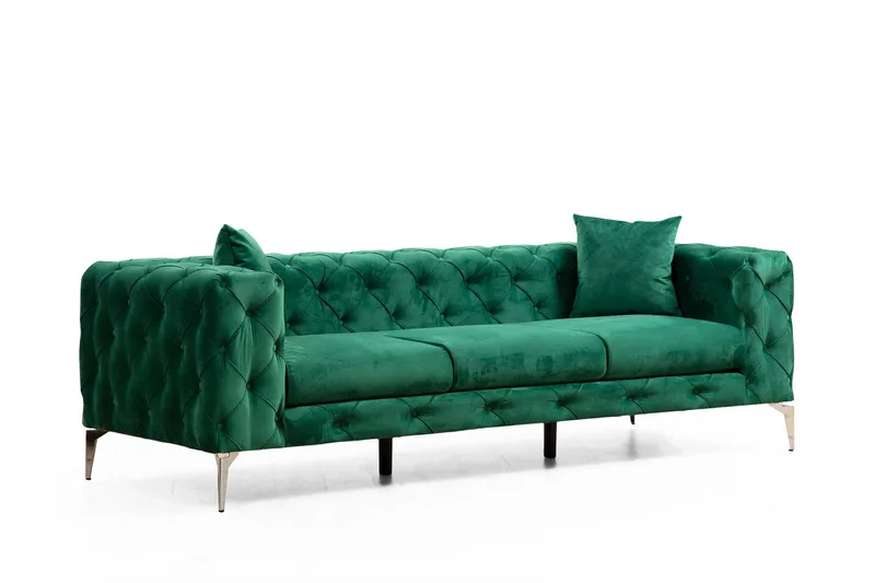 Beachport Soffa 3-sits - Grön - Möbler - Soffa - 3 sits soffa