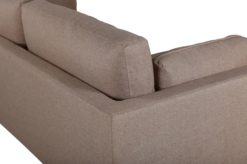 Boom 3-sits Soffa i Tyg - Brun - Möbler - Soffa - 3 sits soffa