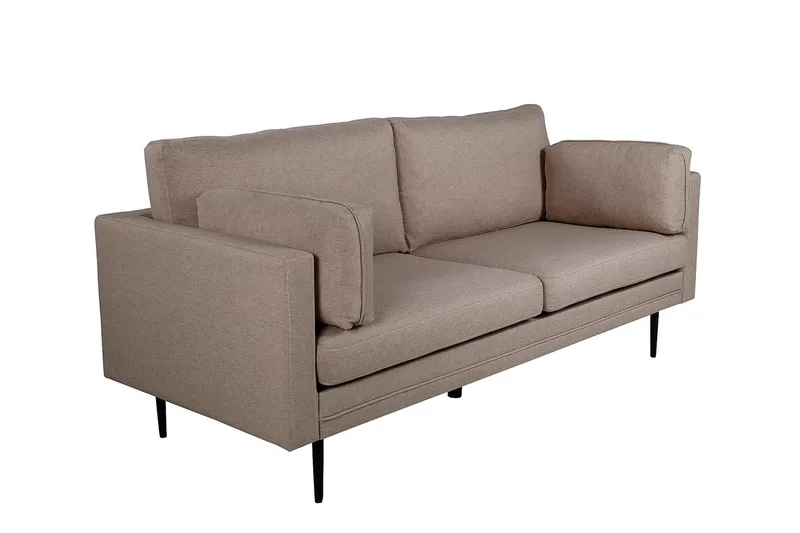 Boom 3-sits Soffa i Tyg - Brun - Möbler - Soffa - 3 sits soffa