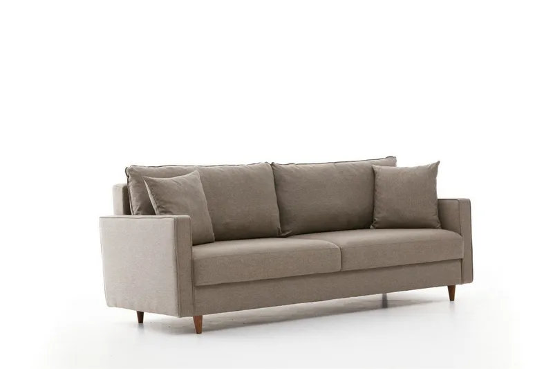 Braneles Soffa 3-sits, Beige