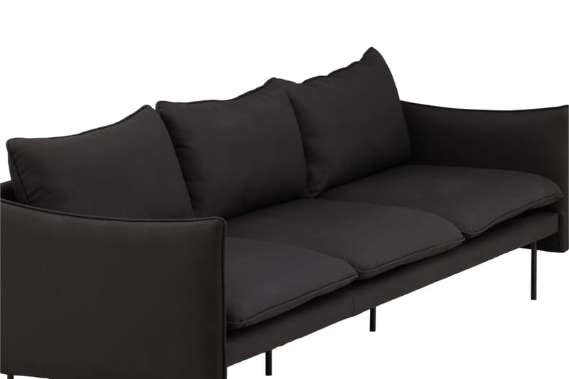 Brunskär Soffa 3-sits Svart - Vind - Möbler - Soffa - 3 sits soffa