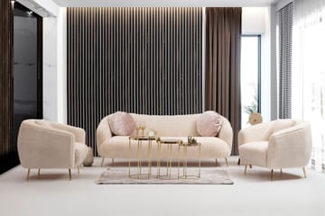 Caraquet Soffa 3-sits - Beige - Möbler - Soffa - 3 sits soffa