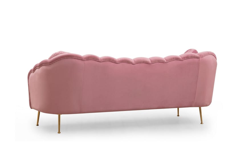 Caraquet Soffa 3-sits - Rosa - Möbler - Soffa - 3 sits soffa