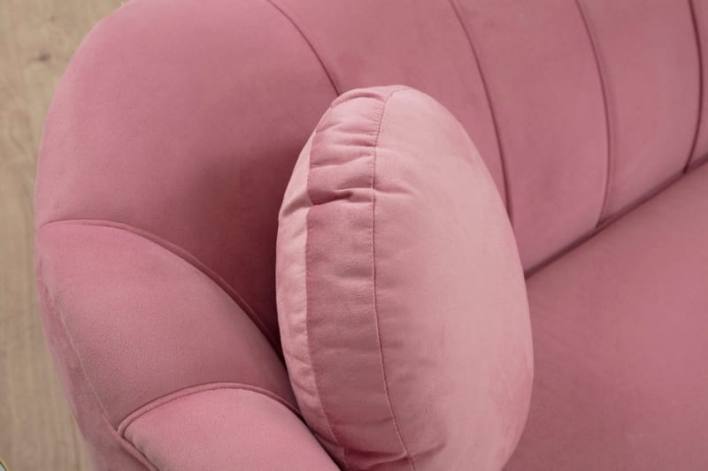 Caraquet Soffa 3-sits - Rosa - Möbler - Soffa - 3 sits soffa